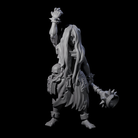 Angry Congregation Member G Miniature for Dungeons and Dragons, Pathfinder or other TTRPGs