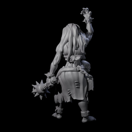 Angry Congregation Member G Miniature for Dungeons and Dragons, Pathfinder or other TTRPGs