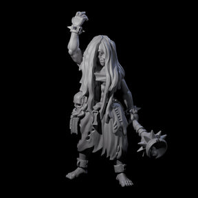 Angry Congregation Member G Miniature for Dungeons and Dragons, Pathfinder or other TTRPGs