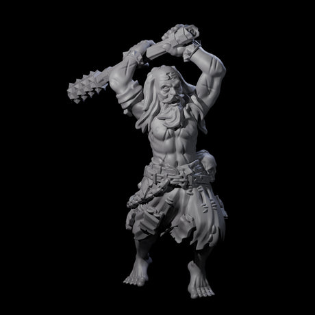 Angry Congregation Member H Miniature for Dungeons and Dragons, Pathfinder or other TTRPGs