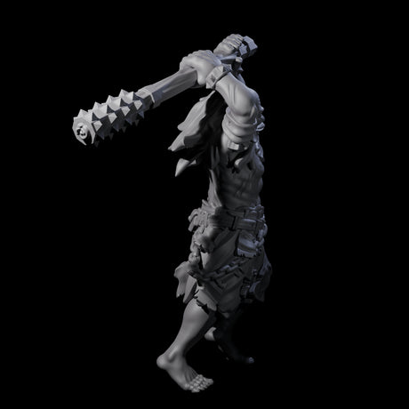 Angry Congregation Member H Miniature for Dungeons and Dragons, Pathfinder or other TTRPGs