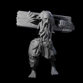 Angry Congregation Member J Miniature for Dungeons and Dragons, Pathfinder or other TTRPGs