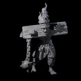 Angry Congregation Member K Miniature for Dungeons and Dragons, Pathfinder or other TTRPGs