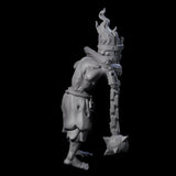 Angry Congregation Member K Miniature for Dungeons and Dragons, Pathfinder or other TTRPGs