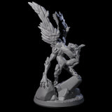 Angry Ice Mephit Miniature for Dungeons and Dragons, Pathfinder or other TTRPGs