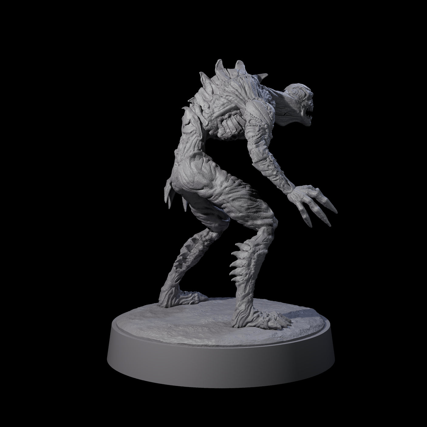 Angry Meenlock A Miniature for Dungeons and Dragons, Pathfinder or other TTRPGs