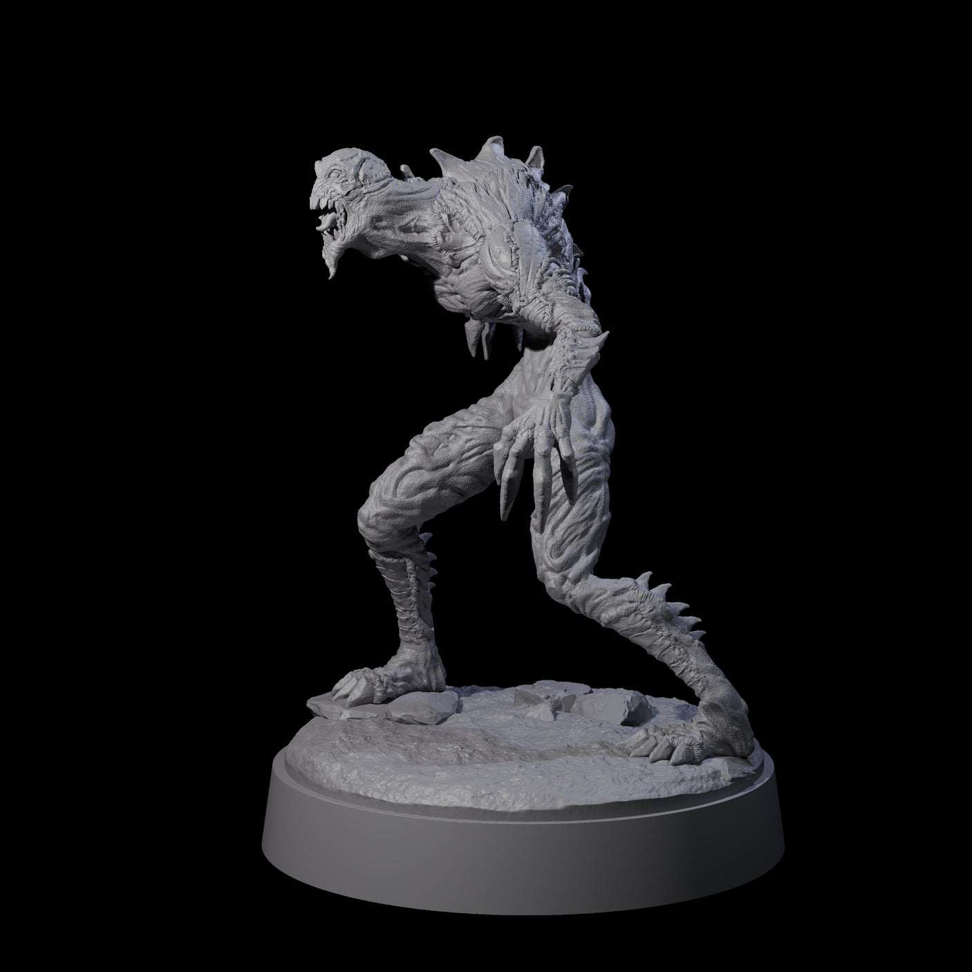 Angry Meenlock E Miniature for Dungeons and Dragons, Pathfinder or other TTRPGs