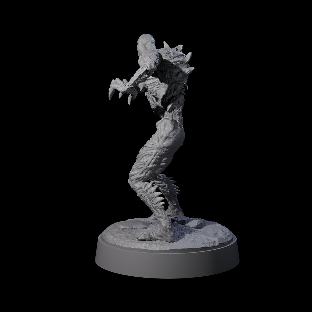 Angry Meenlock F Miniature for Dungeons and Dragons, Pathfinder or other TTRPGs