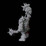 Angry Ogre Miniature for Dungeons and Dragons, Pathfinder or other TTRPGs
