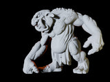 Angry Troll Type A Miniature for Dungeons and Dragons, Pathfinder or other TTRPGs