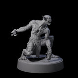 Angry Wretch B Miniature for Dungeons and Dragons, Pathfinder or other TTRPGs