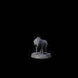 Angry Young Wolf Miniature for Dungeons and Dragons, Pathfinder or other TTRPGs