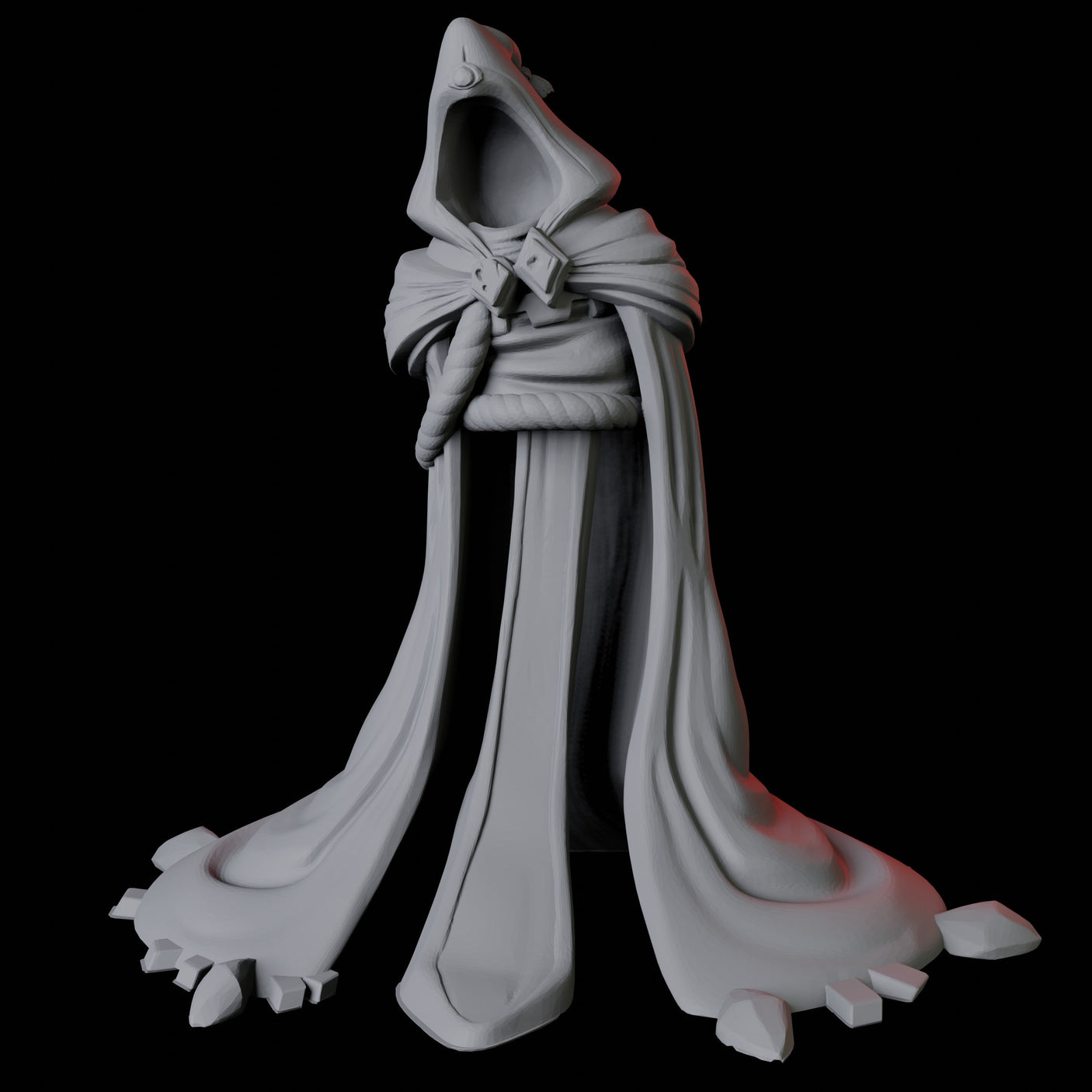 Animated Cloak B Miniature for Dungeons and Dragons, Pathfinder or other TTRPGs