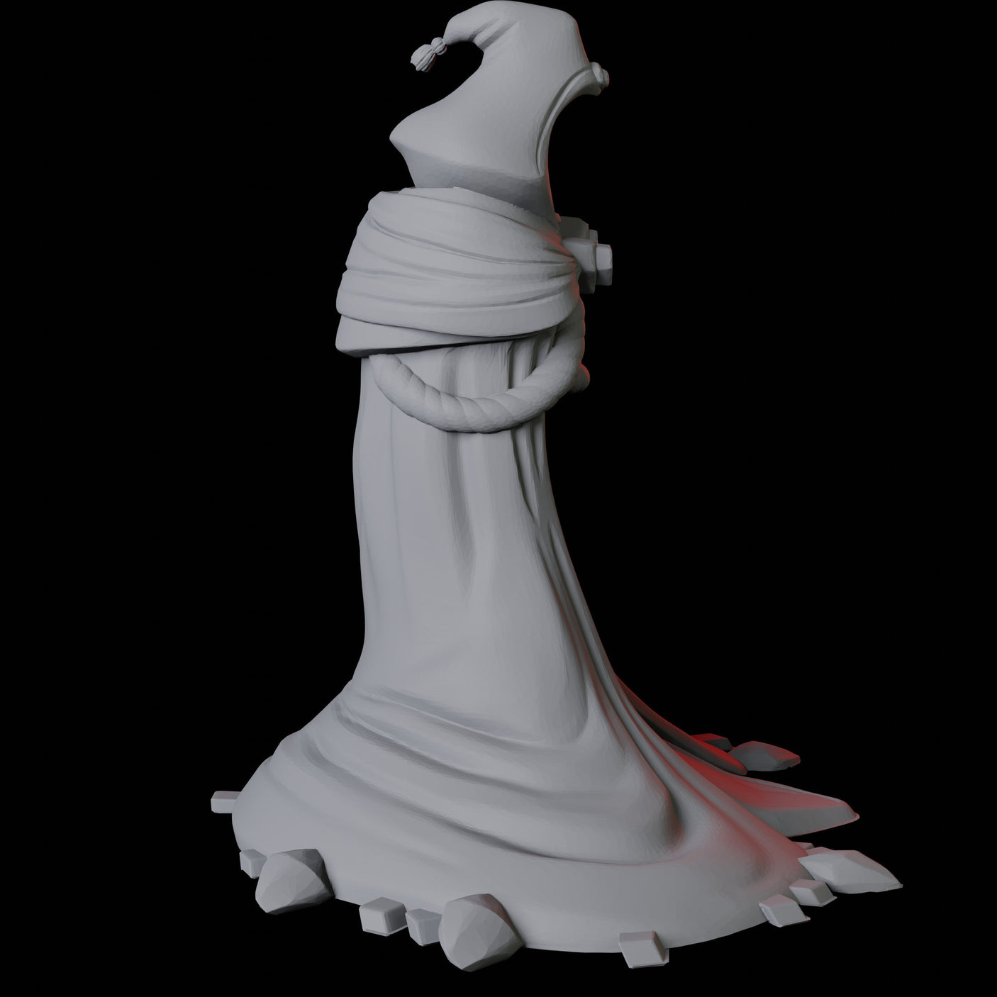 Animated Cloak B Miniature for Dungeons and Dragons, Pathfinder or other TTRPGs