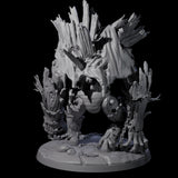 Animated Wooden Construct Miniature for Dungeons and Dragons, Pathfinder or other TTRPGs