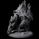 Animated Wooden Construct Miniature for Dungeons and Dragons, Pathfinder or other TTRPGs