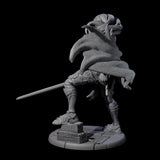 Antea - Brave Armoured Knight Miniature for Dungeons and Dragons, Pathfinder or other TTRPGs