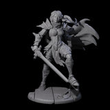 Antea - Brave Armoured Knight Miniature for Dungeons and Dragons, Pathfinder or other TTRPGs