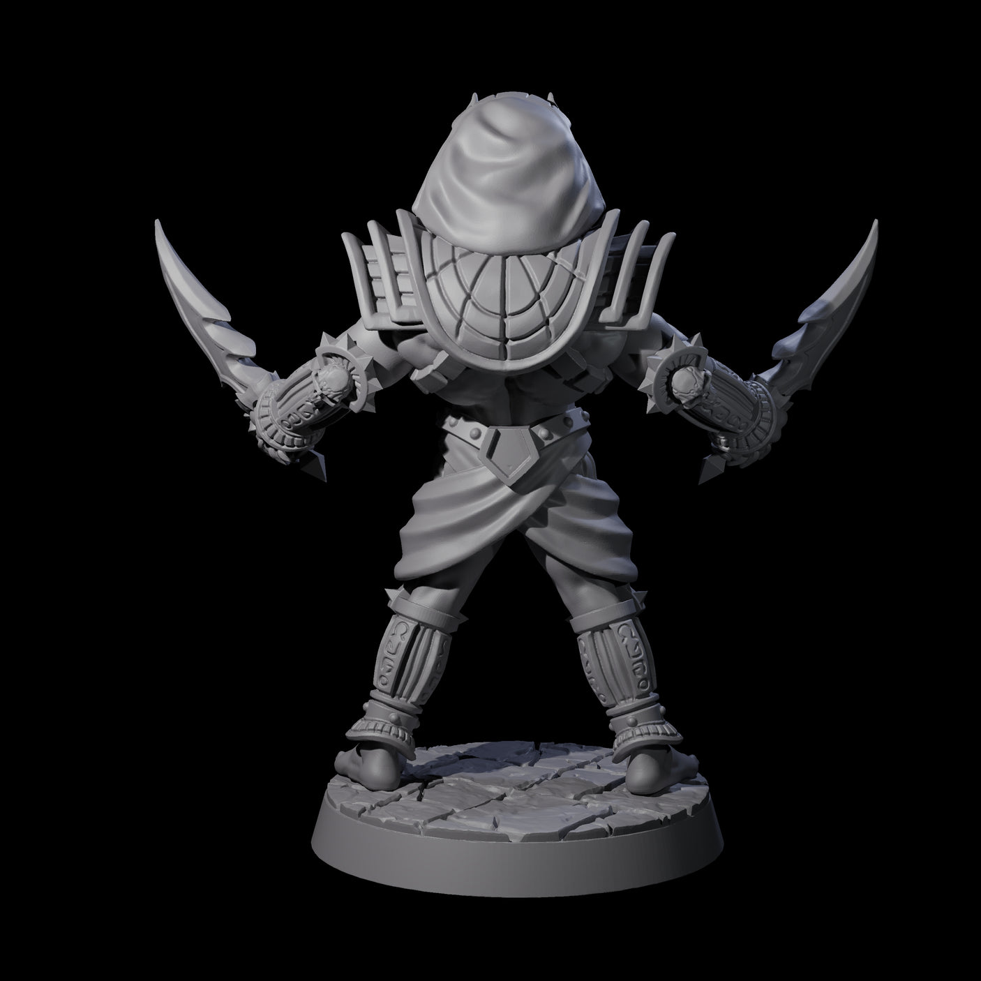 Anubis Guard B Miniature for Dungeons and Dragons, Pathfinder or other TTRPGs
