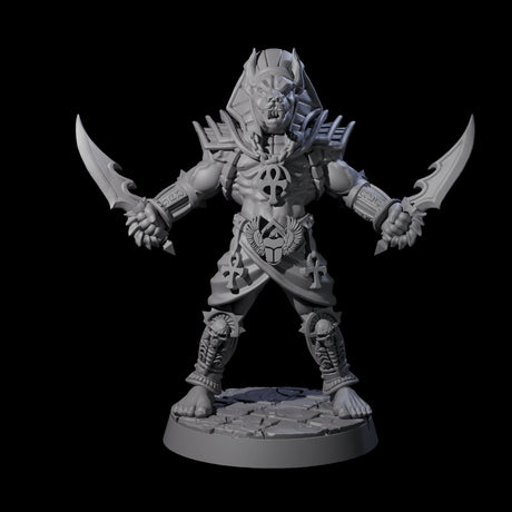 Anubis Guard B Miniature for Dungeons and Dragons, Pathfinder or other TTRPGs