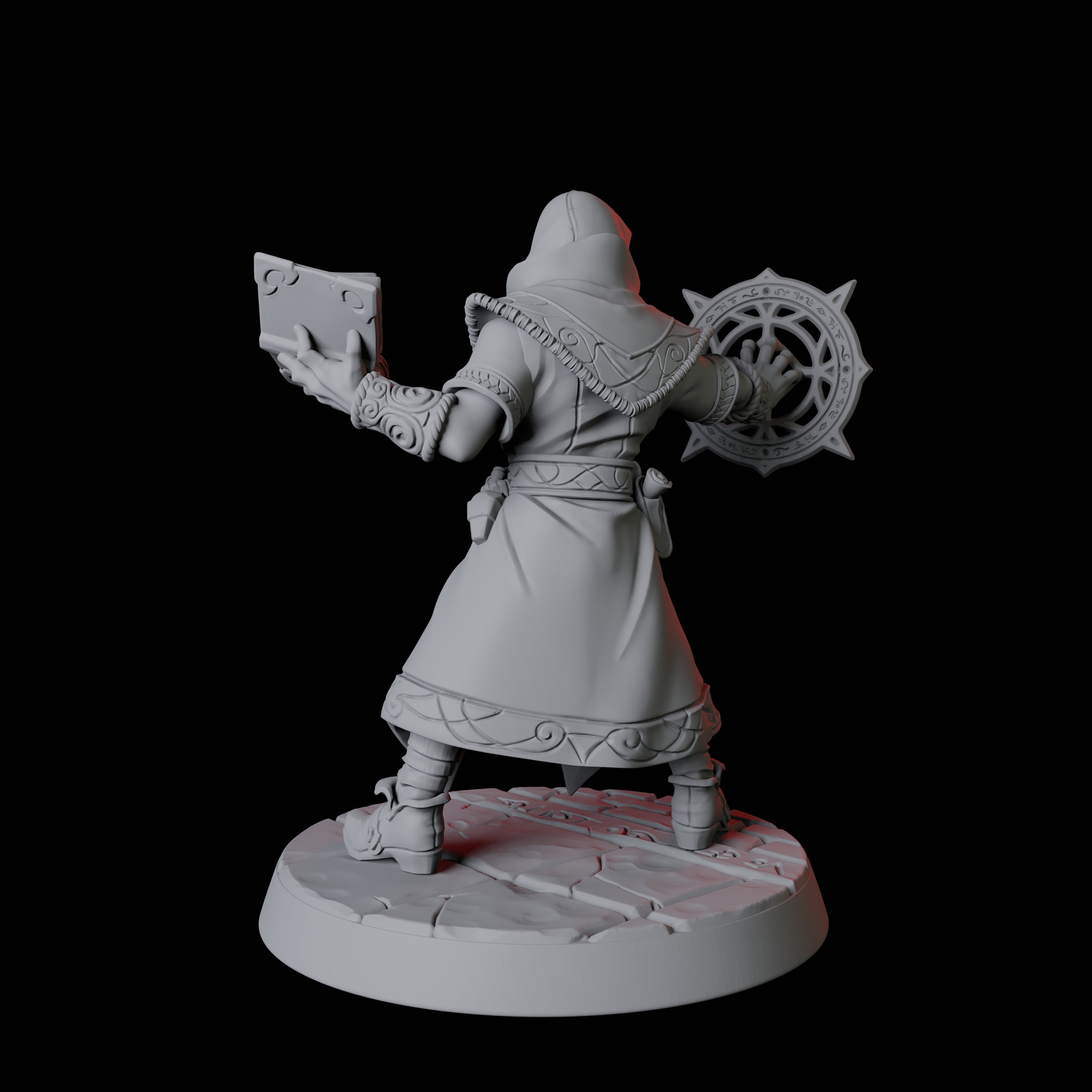 Apprentice Wizard A Miniature for Dungeons and Dragons, Pathfinder or other TTRPGs