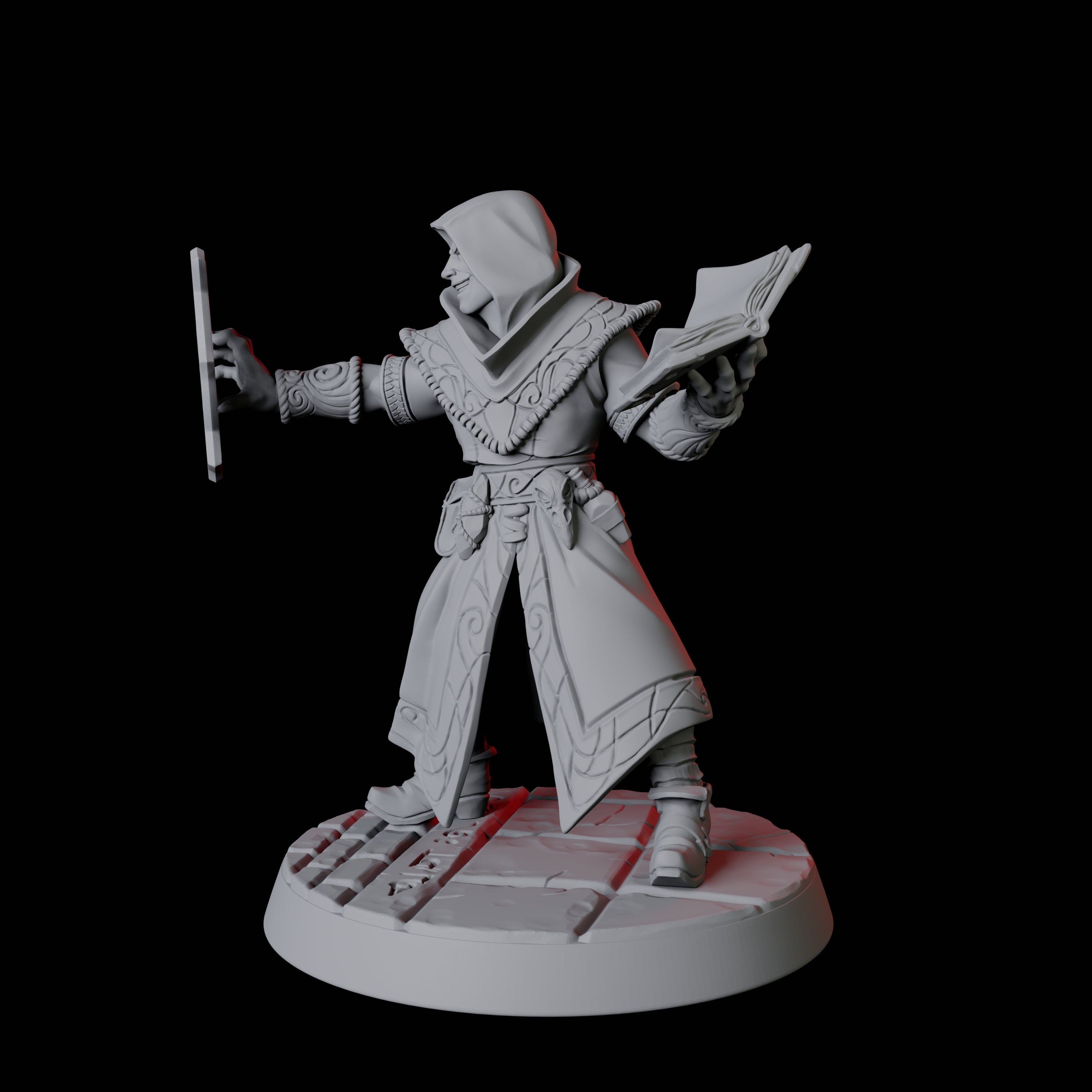 Apprentice Wizard A Miniature for Dungeons and Dragons, Pathfinder or other TTRPGs