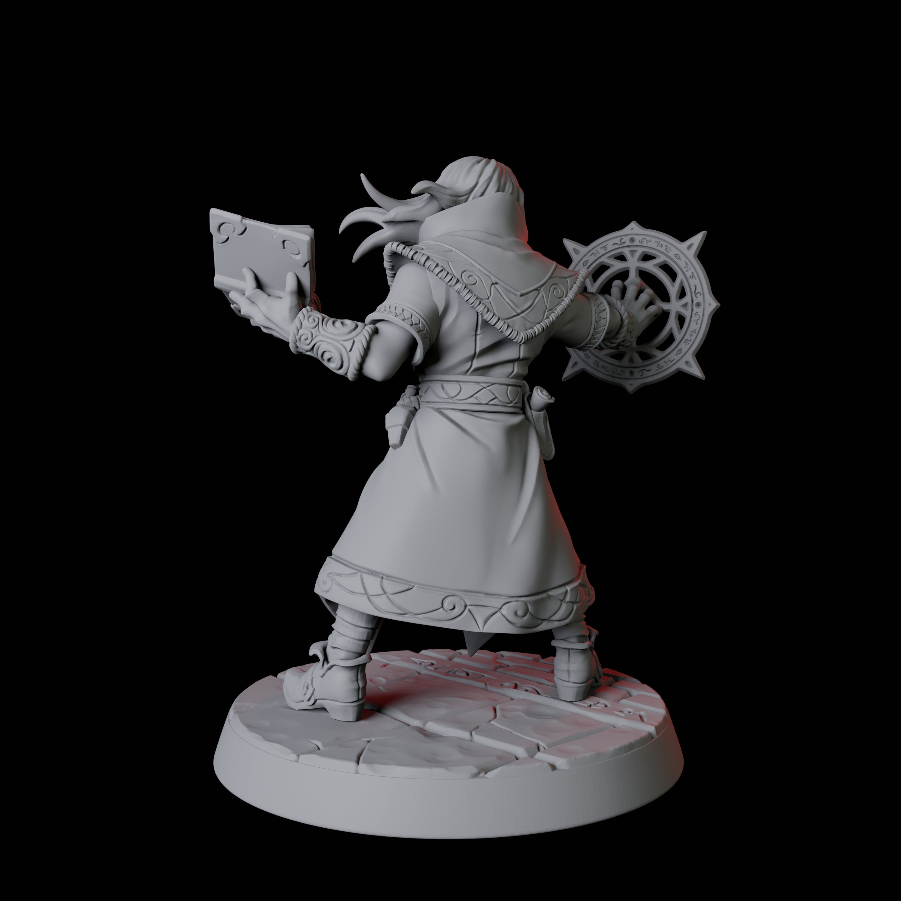 Apprentice Wizard A Miniature for Dungeons and Dragons, Pathfinder or other TTRPGs