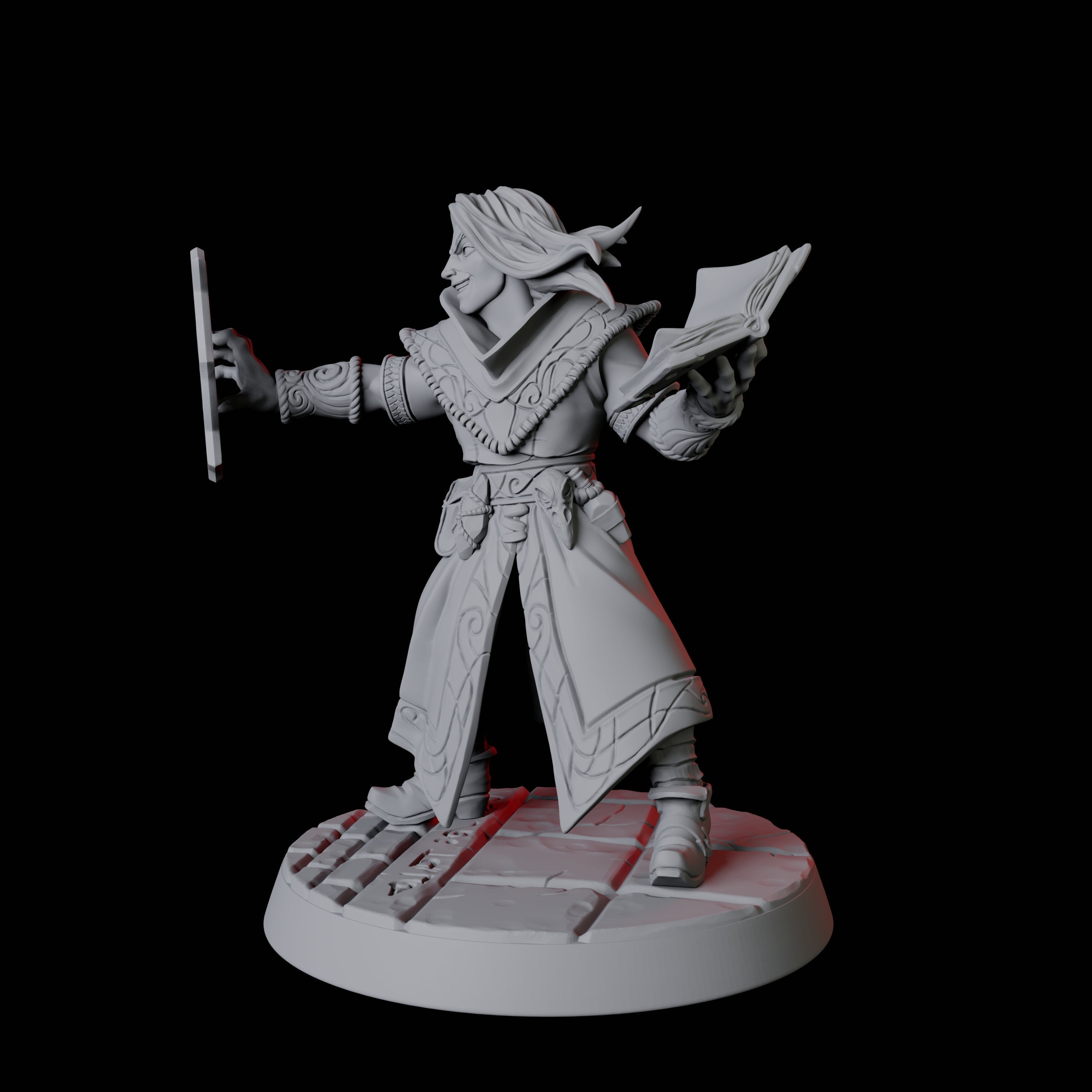 Apprentice Wizard A Miniature for Dungeons and Dragons, Pathfinder or other TTRPGs