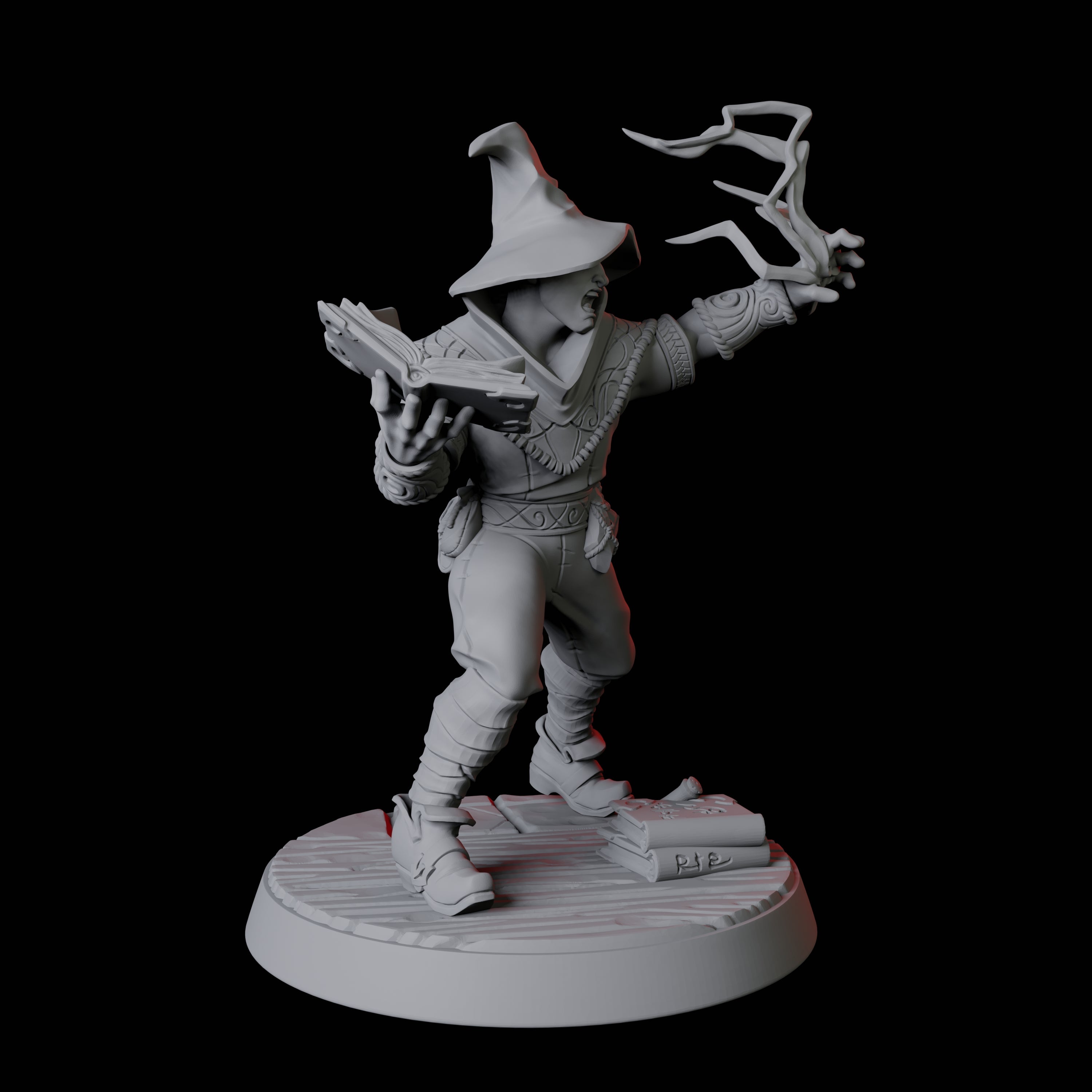 Apprentice Wizard C Miniature for Dungeons and Dragons, Pathfinder or other TTRPGs