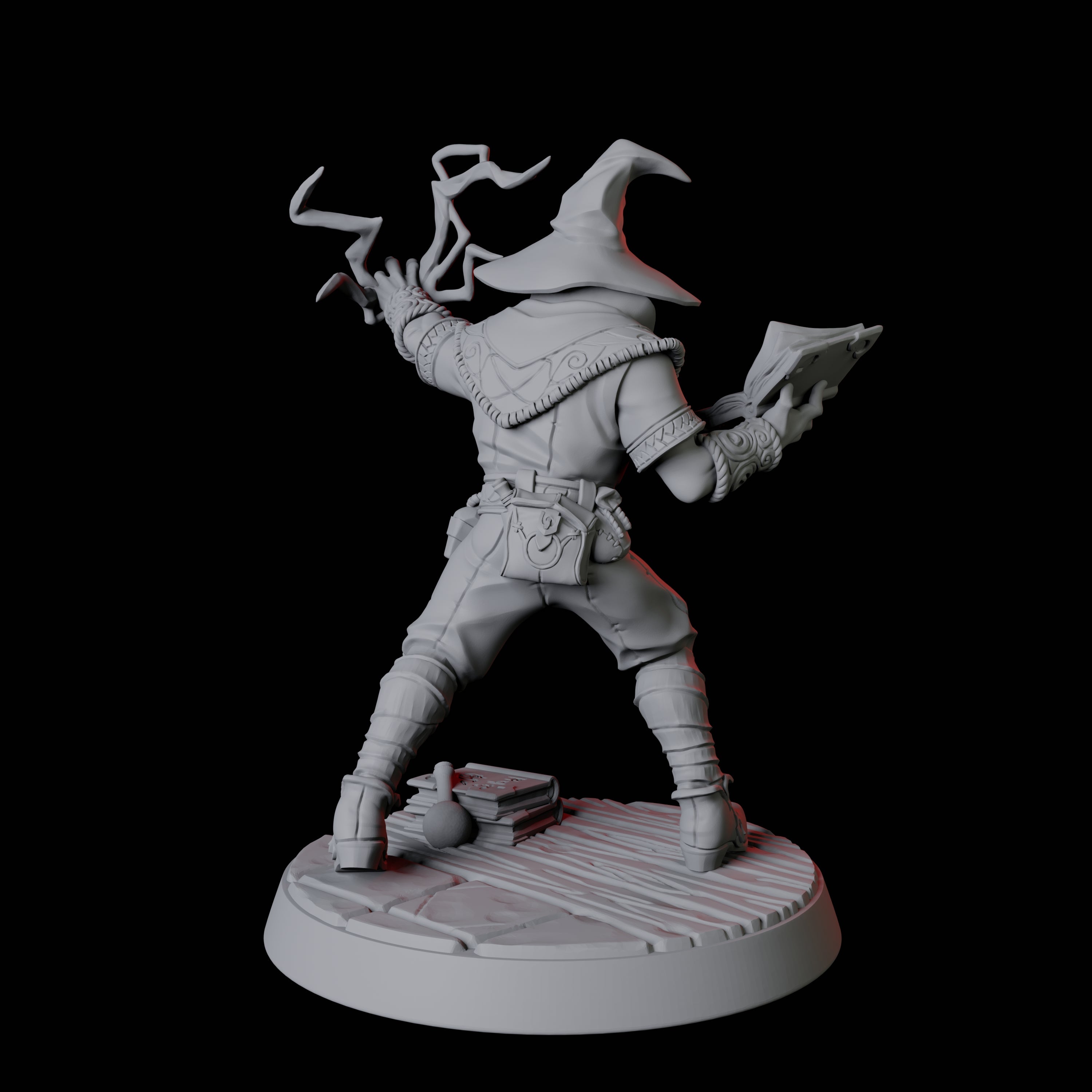 Apprentice Wizard C Miniature for Dungeons and Dragons, Pathfinder or other TTRPGs