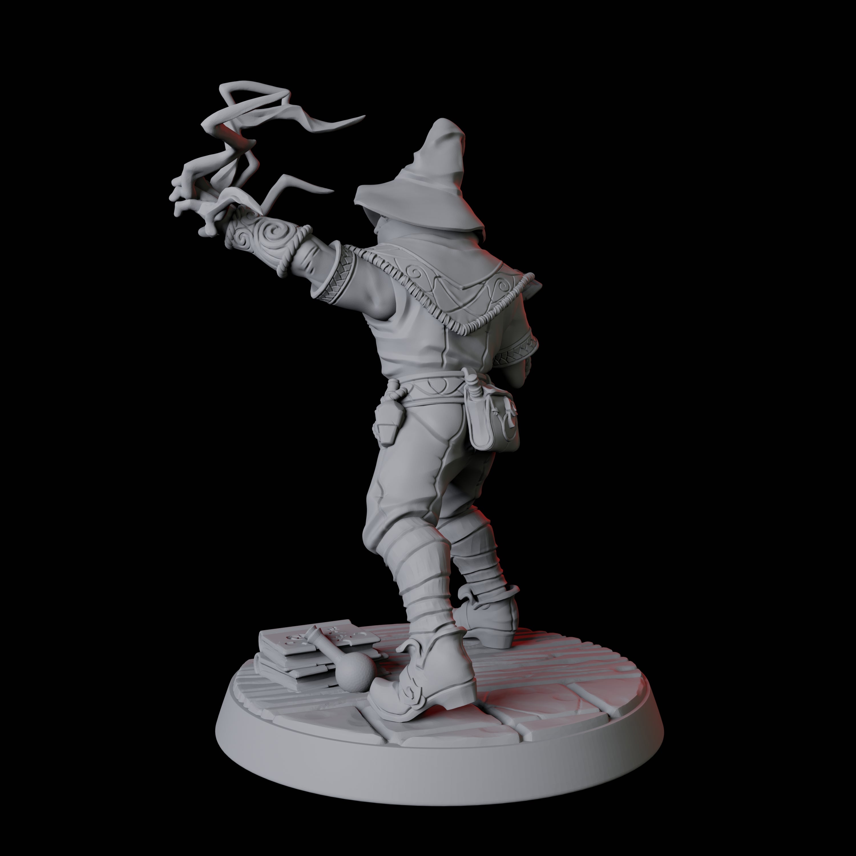 Apprentice Wizard C Miniature for Dungeons and Dragons, Pathfinder or other TTRPGs