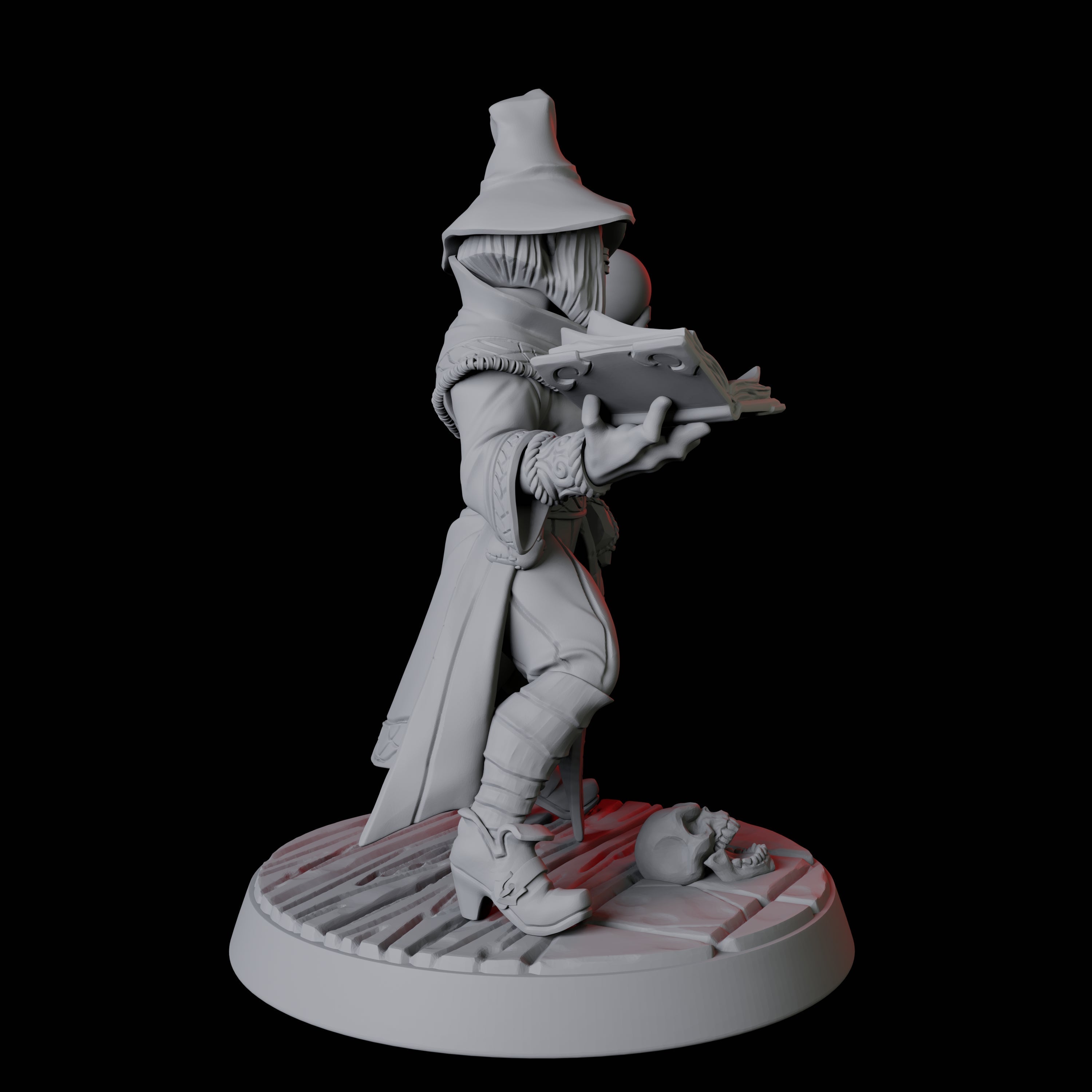 Apprentice Wizard D Miniature for Dungeons and Dragons, Pathfinder or other TTRPGs