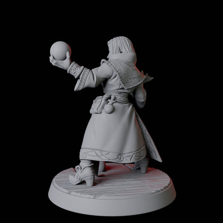 Apprentice Wizard D Miniature for Dungeons and Dragons, Pathfinder or other TTRPGs