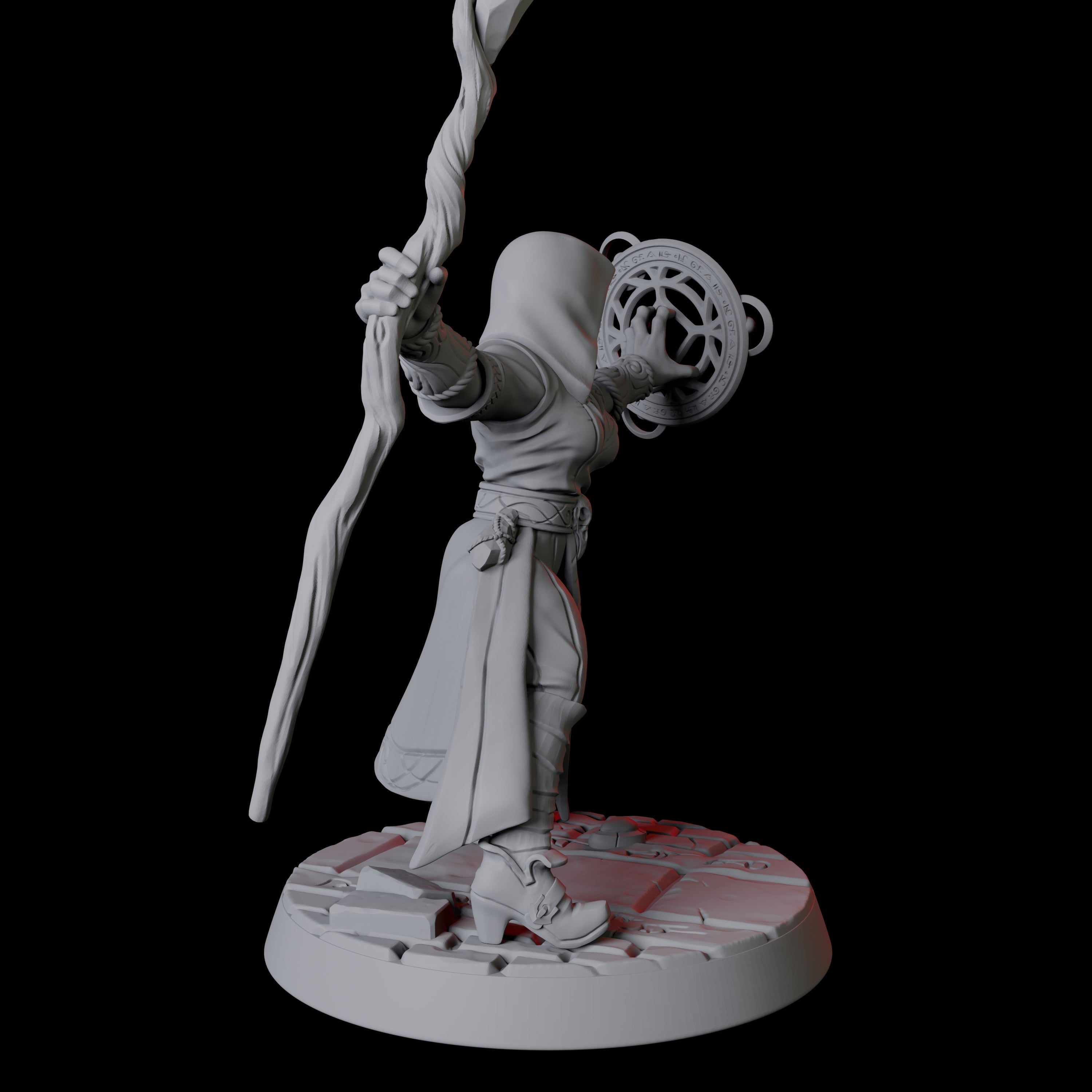 Apprentice Wizard E Miniature for Dungeons and Dragons, Pathfinder or other TTRPGs