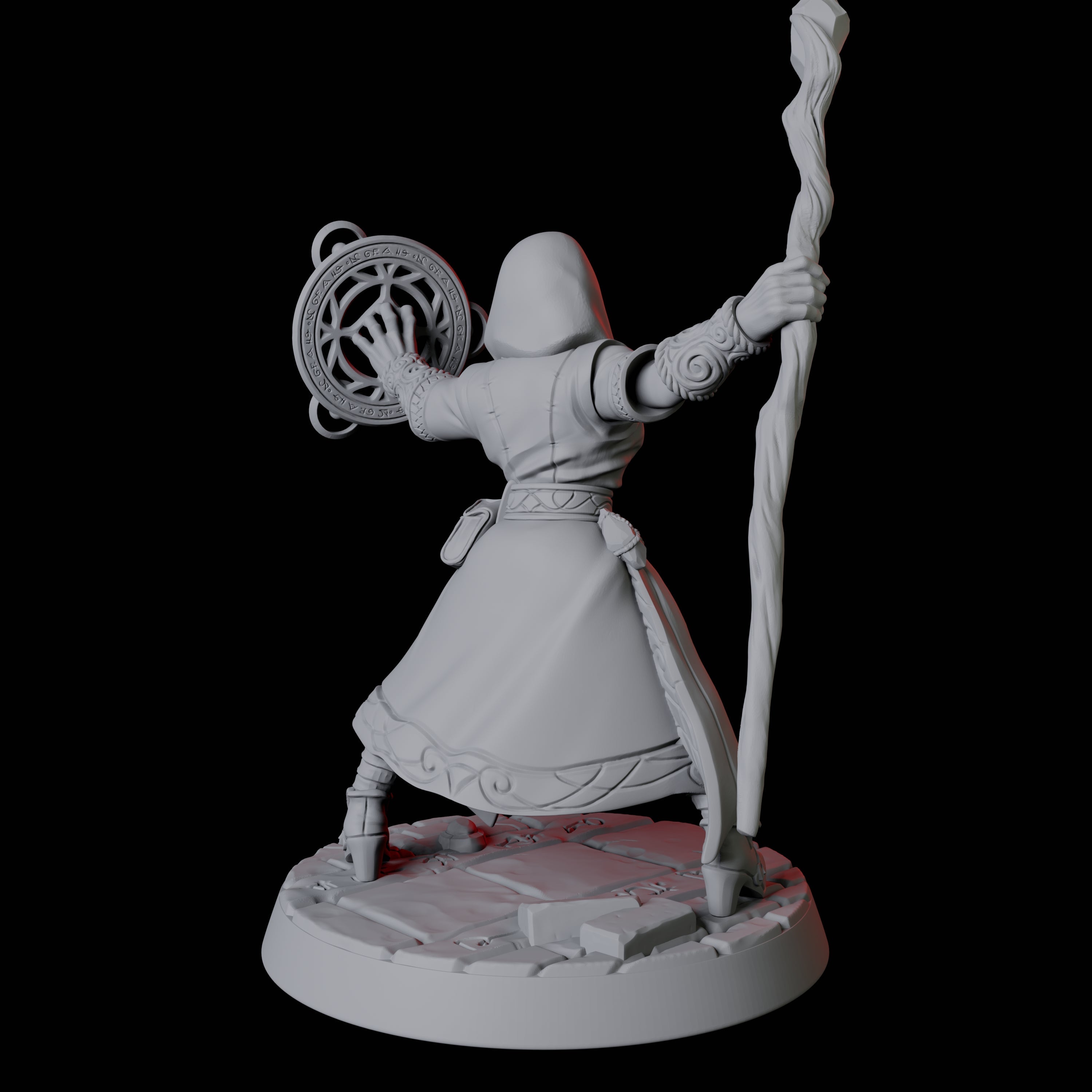 Apprentice Wizard E Miniature for Dungeons and Dragons, Pathfinder or other TTRPGs