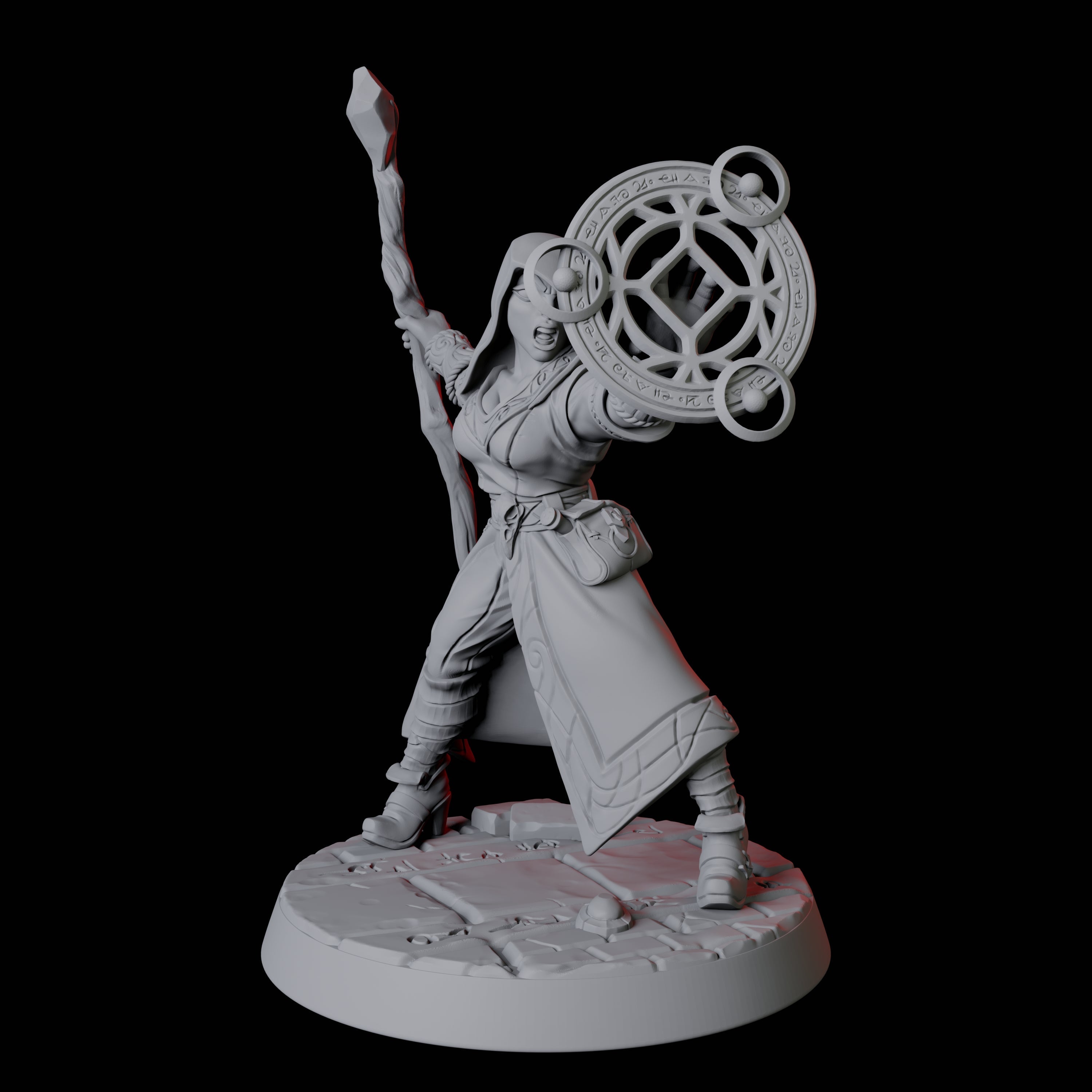 Apprentice Wizard E Miniature for Dungeons and Dragons, Pathfinder or other TTRPGs