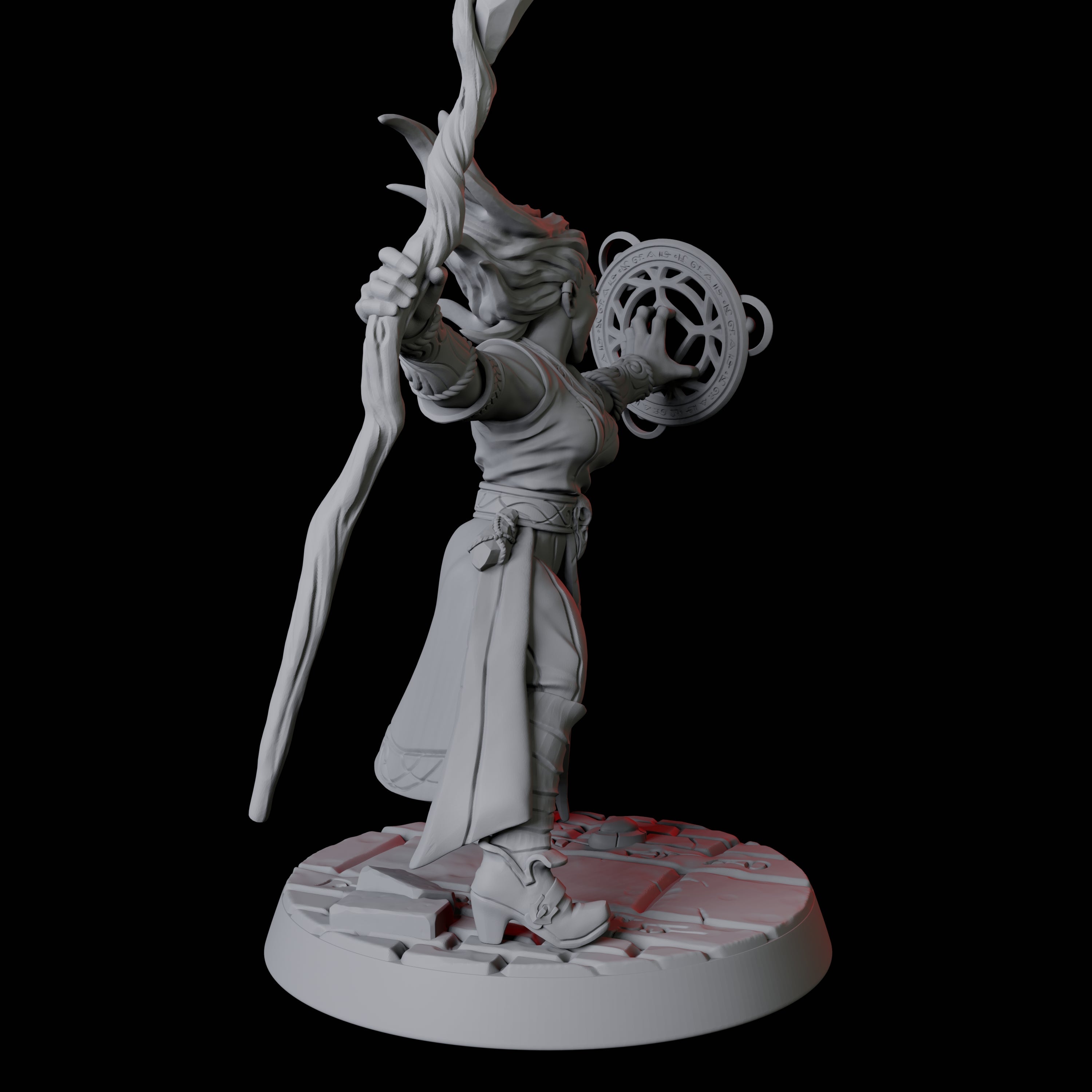 Apprentice Wizard E Miniature for Dungeons and Dragons, Pathfinder or other TTRPGs