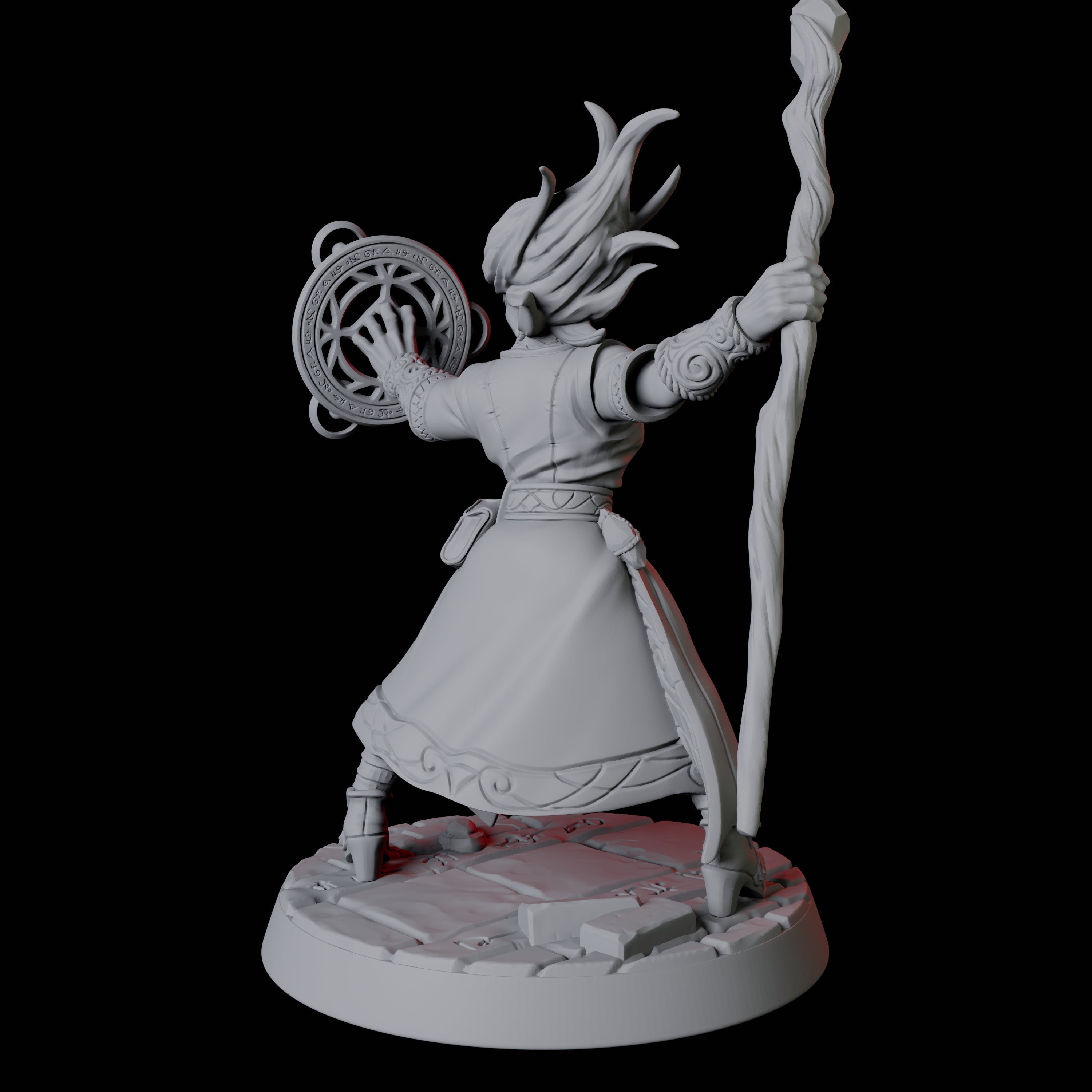 Apprentice Wizard E Miniature for Dungeons and Dragons, Pathfinder or other TTRPGs