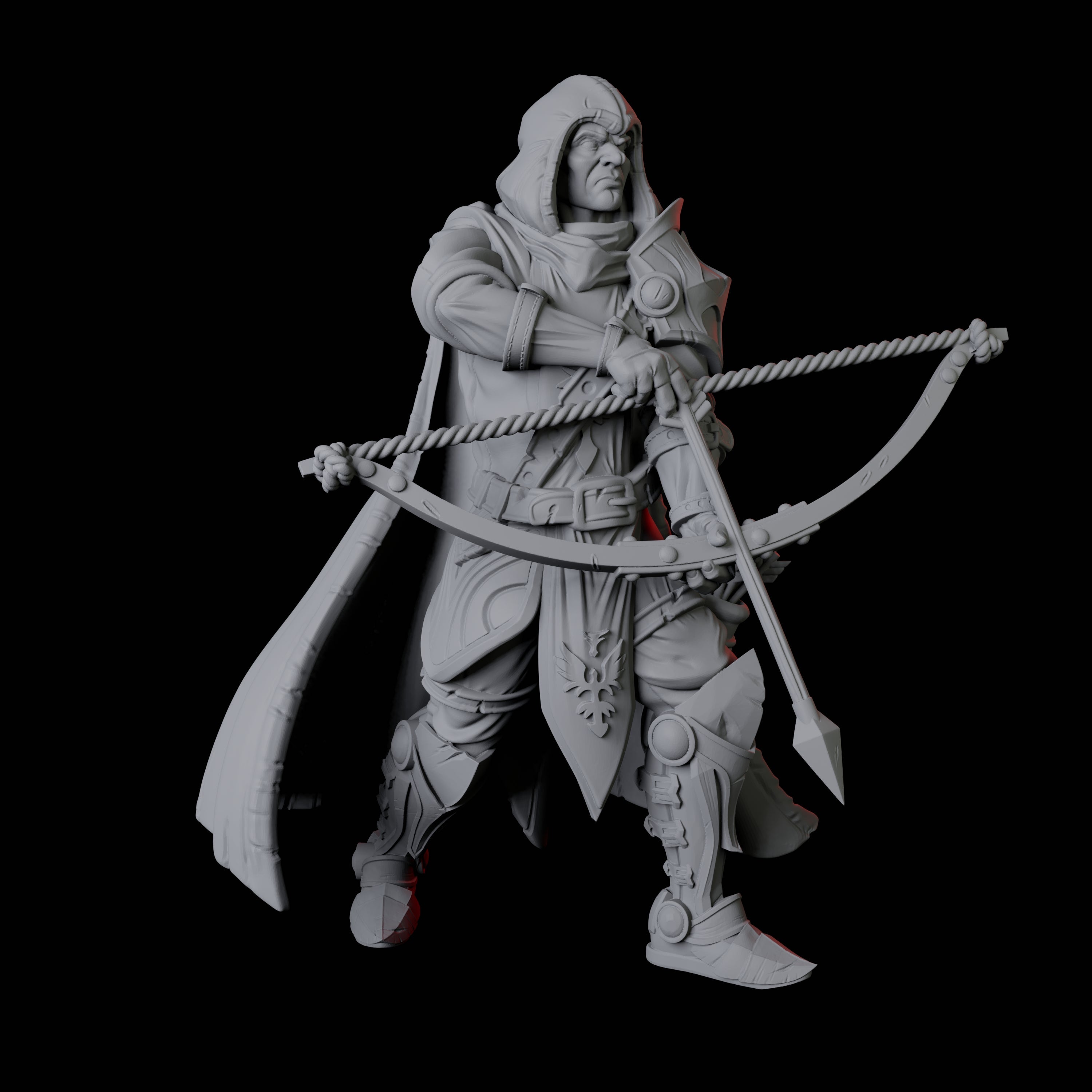 Arbalist Knight B Miniature for Dungeons and Dragons, Pathfinder or other TTRPGs