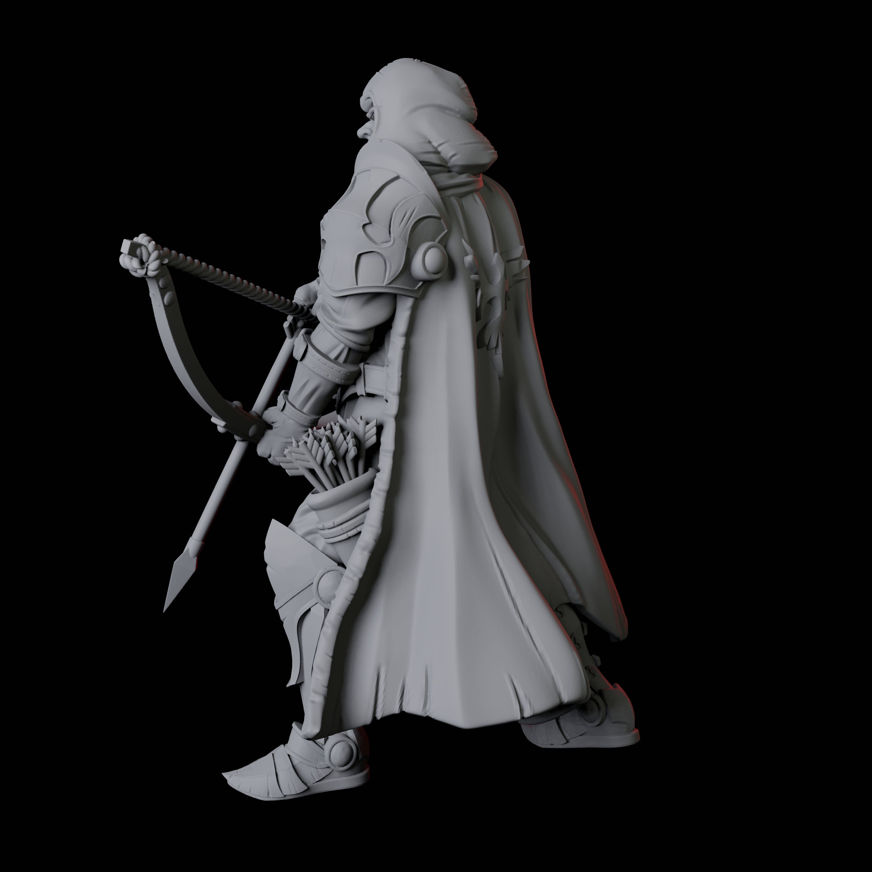 Arbalist Knight B Miniature for Dungeons and Dragons, Pathfinder or other TTRPGs