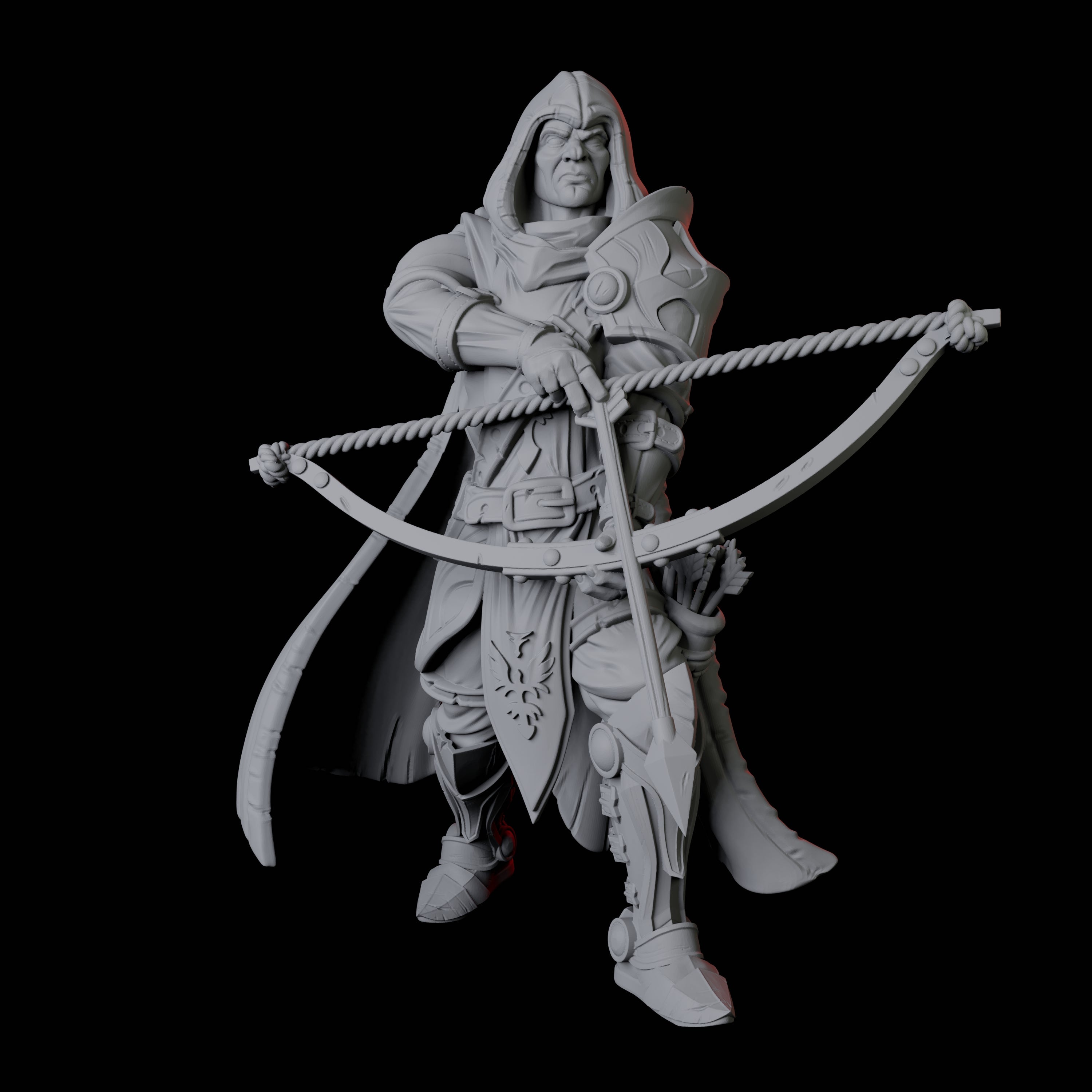 Arbalist Knight B Miniature for Dungeons and Dragons, Pathfinder or other TTRPGs