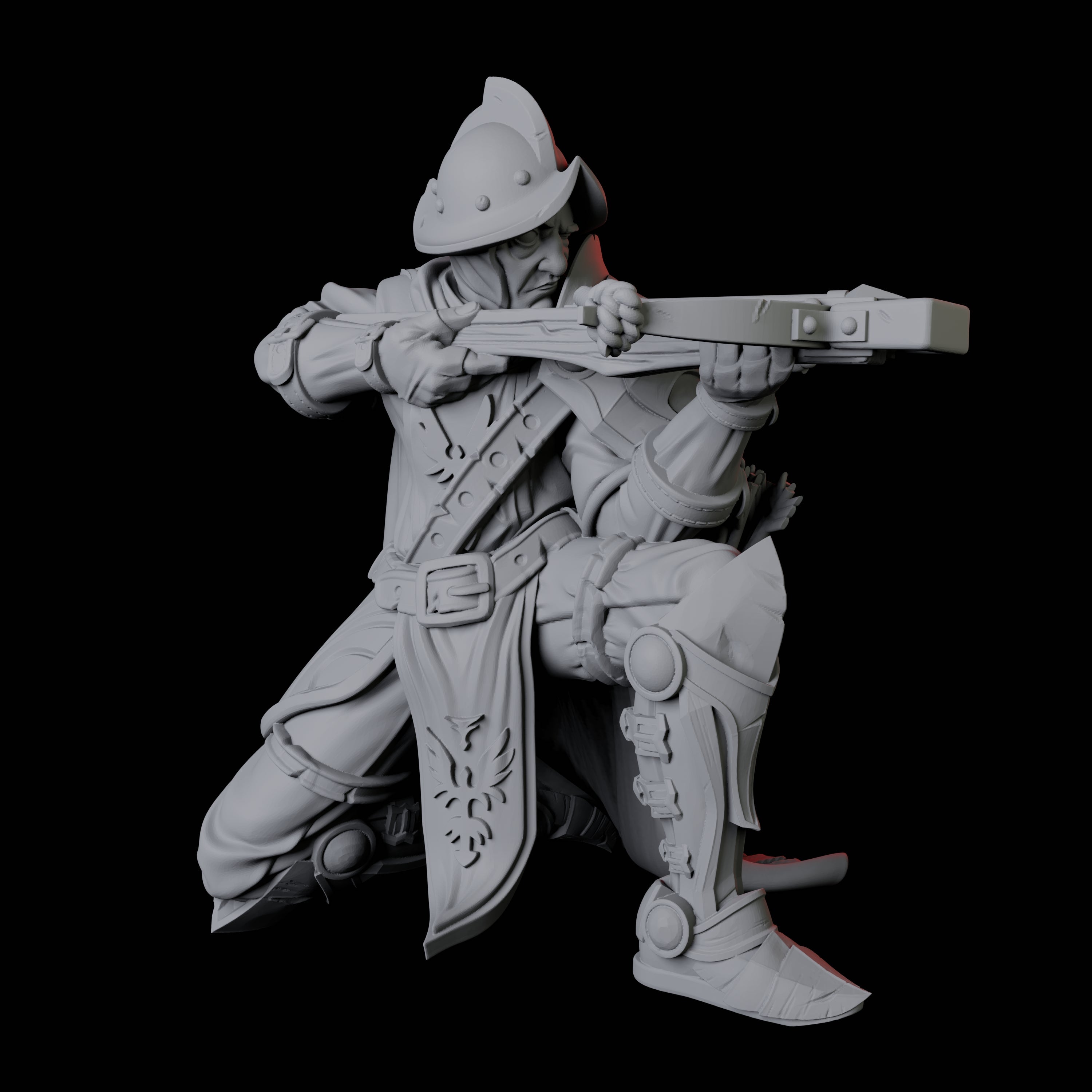 Arbalist Knight C Miniature for Dungeons and Dragons, Pathfinder or other TTRPGs