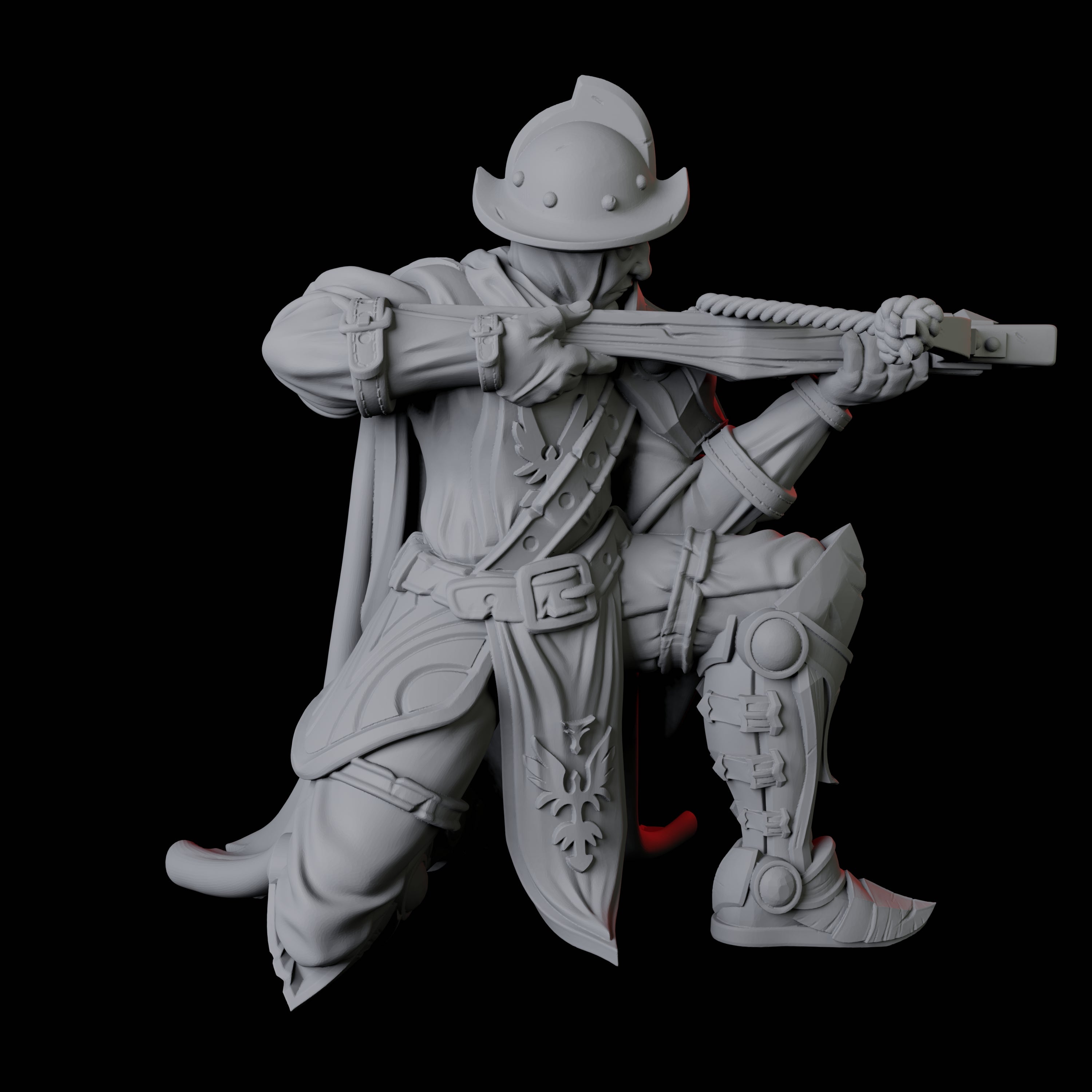 Arbalist Knight C Miniature for Dungeons and Dragons, Pathfinder or other TTRPGs