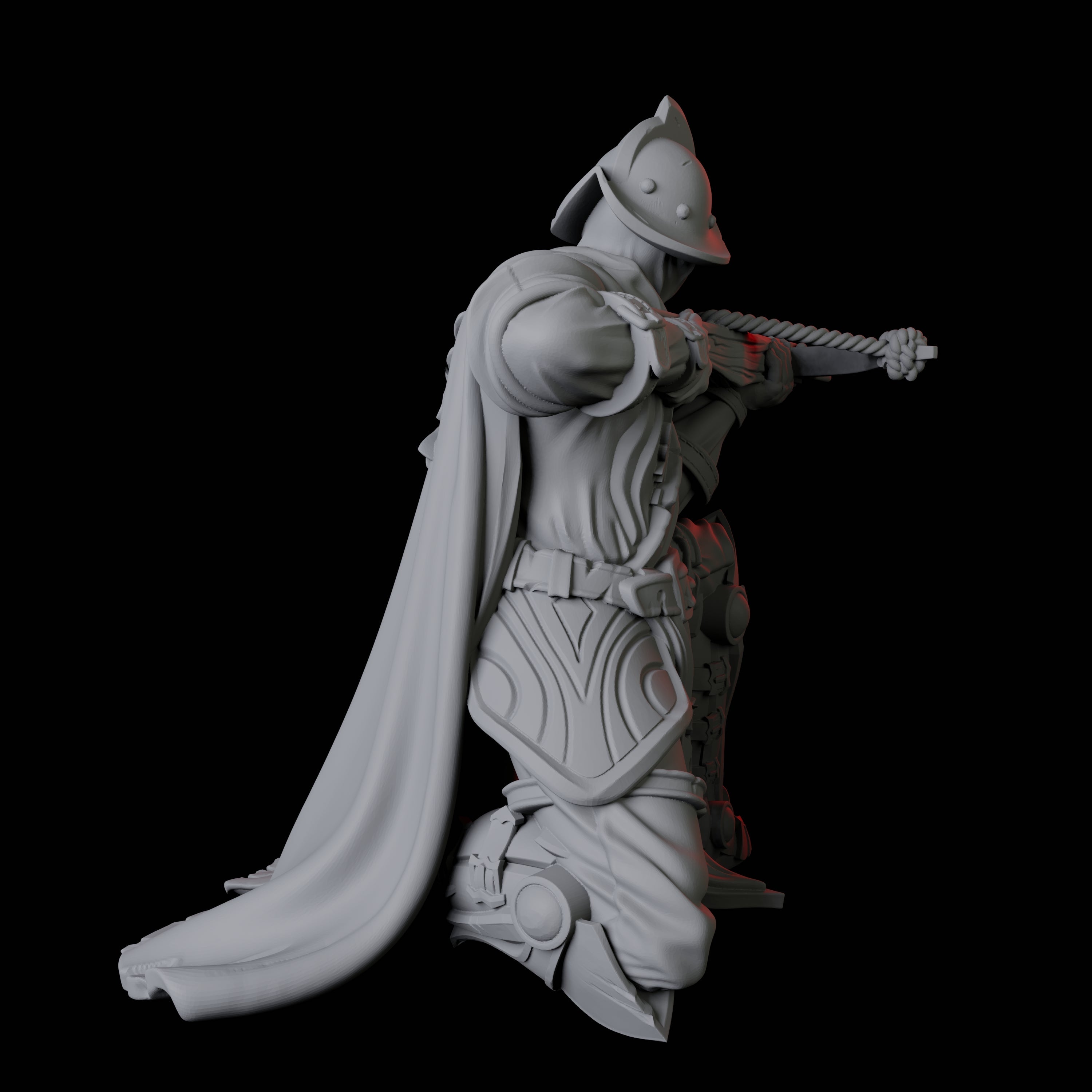 Arbalist Knight C Miniature for Dungeons and Dragons, Pathfinder or other TTRPGs