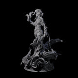 Arcane Blade Dancer Miniature for Dungeons and Dragons, Pathfinder or other TTRPGs