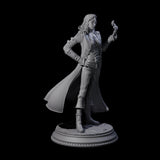 Arcane Playing Card Trickster Miniature for Dungeons and Dragons, Pathfinder or other TTRPGs