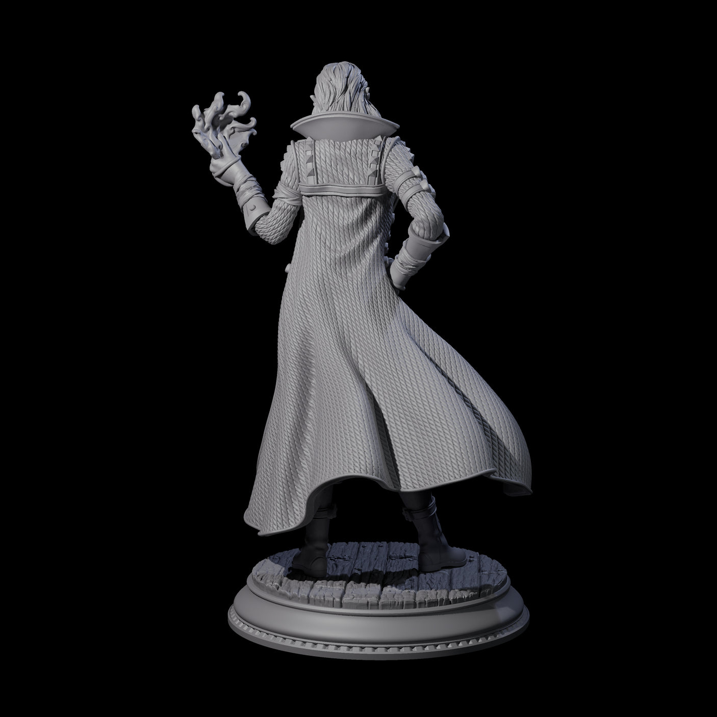 Arcane Playing Card Trickster Miniature for Dungeons and Dragons, Pathfinder or other TTRPGs