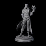 Arcane Playing Card Trickster Miniature for Dungeons and Dragons, Pathfinder or other TTRPGs