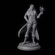 Arcane Playing Card Trickster Miniature for Dungeons and Dragons, Pathfinder or other TTRPGs