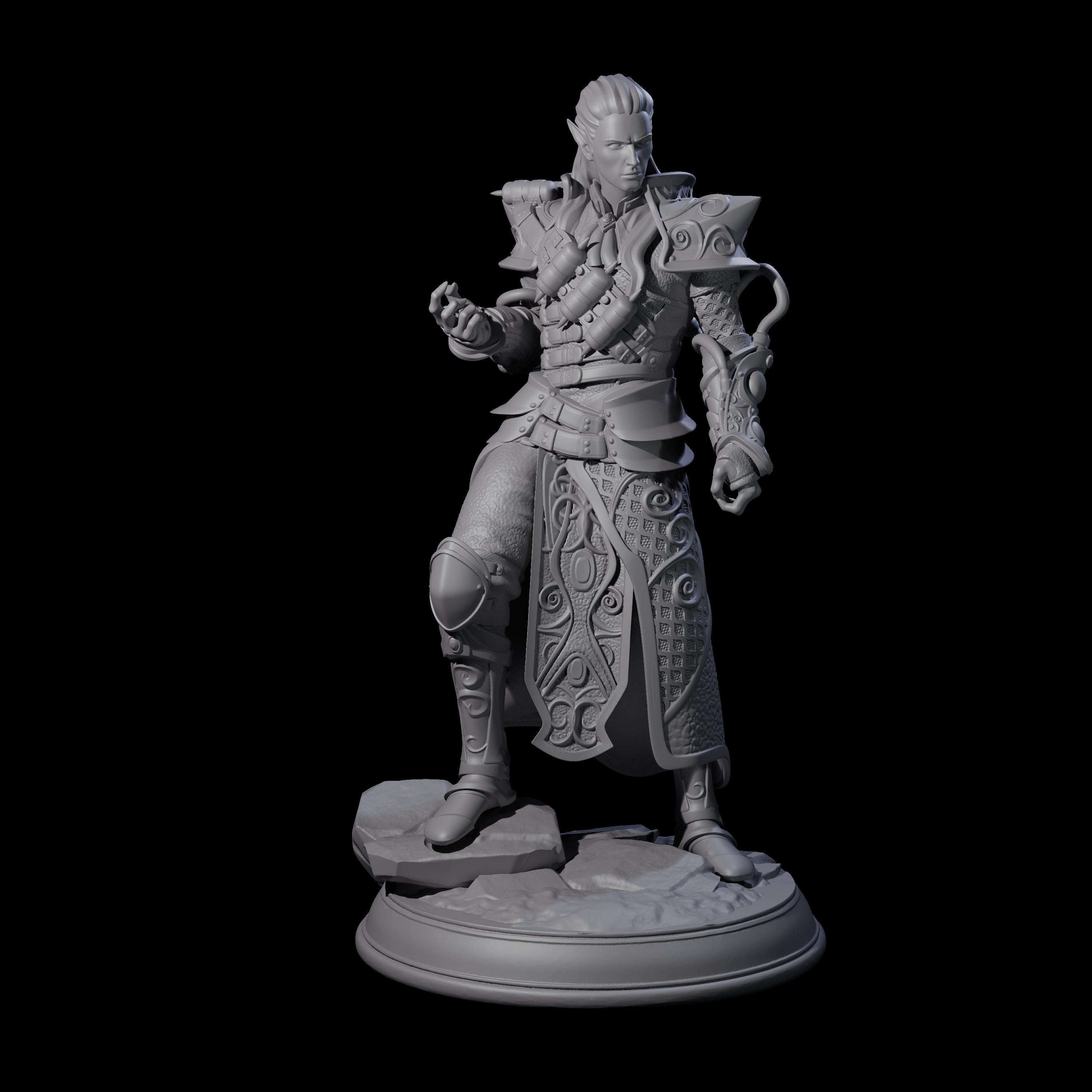 Arcane Syphon Wizard Miniature for Dungeons and Dragons, Pathfinder or other TTRPGs